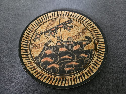 Corfu greece souvenir plate - corfu,