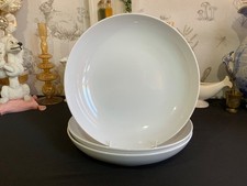 3 x House by JOHN LEWIS White Porcelain Pasta Bowls  24.5cm Diameter