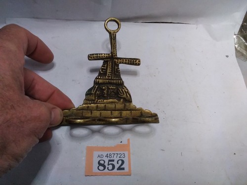 Brass pipe rack - pipe, windmill