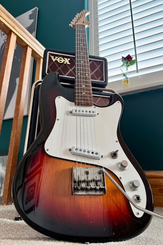 1960 vox ace sunburst - sunburst, finish