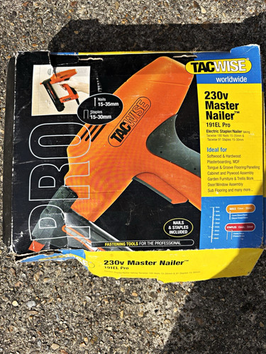 Tacwise master nailer 191el - nailer,