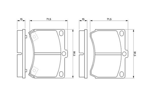 Fits bosch 986 460 - 0, 974