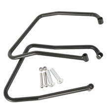 Black Saddlebag Support Bracket for Harley-Davidson XL1200N 08-12