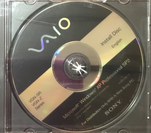 Sony vaio microsoft windows - sony, xp