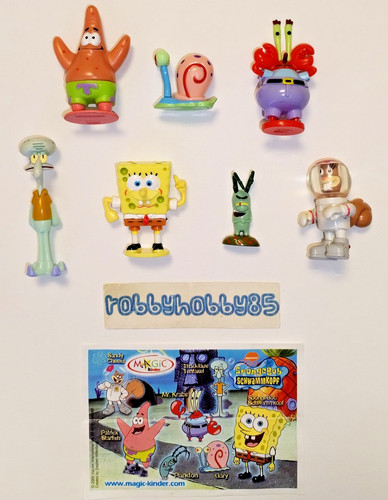 Spongebob complete set - of, 7