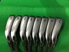 Callaway X-18 Iron Set 5-9,Pw,Aw,Sw 8pc Flex Regular JV X Series 60i Graphite
