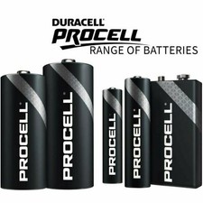 DURACELL AA AAA 9V C D PROCELL