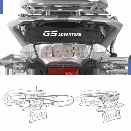 Rear frame bag - rear, tail