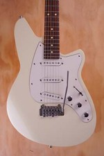 Reverend Six Gun III Electric Guitar in Vintage Cream, Used