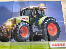 Claas Ares, Celtic, Pales,Huge Fold  Out  Tractor Brochure 31x 22 Inches
