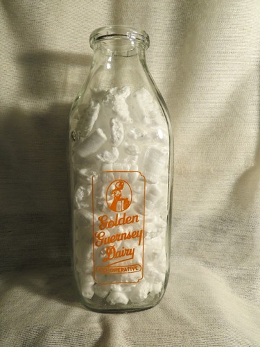 1950 orange pyro glazed - 1950's,