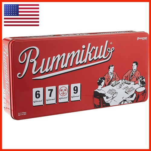 Pressman rummikub game - pressman, red