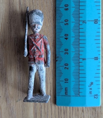 Vintage lead mustachioed