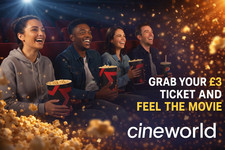 Cineworld cinema ticket - x,