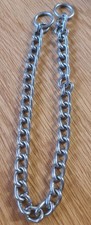 Large Dog Choke Chain 27in Stainless Steel Training Collar for Large Breeds DogF