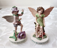 2 Cicely Mary Barker Flower Fairies Figurines