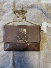 Vintage NEW Topshop Taupe PU
