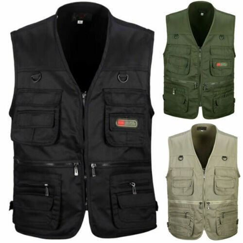 Men cargo jacket - jacket, vest