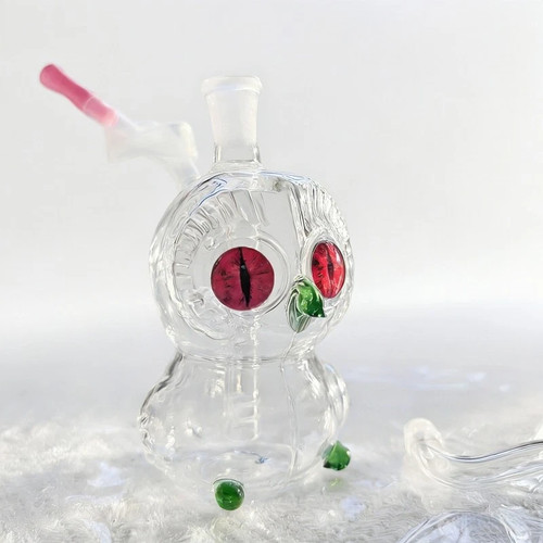 Cute owl shaped glass bong - shaped,
