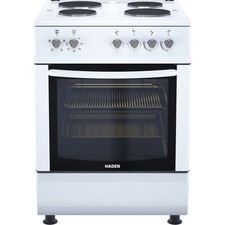 Haden HE61SW 60cm Free Standing Electric Cooker White A