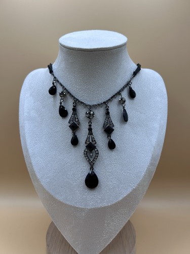 Vintage black ribbon - m&s,