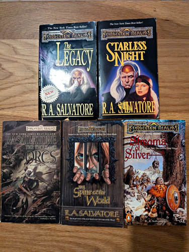 Forgotten realms 5 book - d&d,