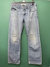 Mens Levi's 523 Jeans. Light Blue. W33 L32. 33R