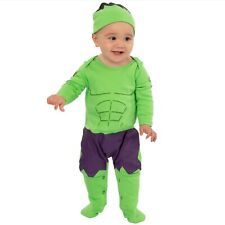 Marvel Baby Sleepsuit And Hat