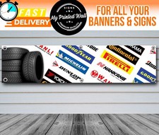 New tyres banner outdoor - new, banner,
