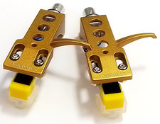 2 Gold Technics Headshells, 2