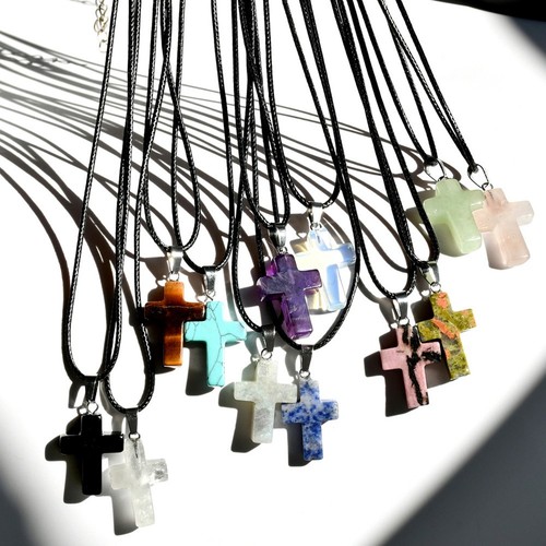 Leather rope necklace - rope,