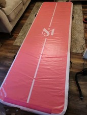 Air Tumble Track Gymnastics Mat, Inflatable Gymnastics Tumbling Mat 3mx1mx0.1m