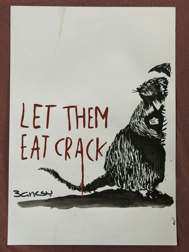 Banksy painting drawing old - painting, on