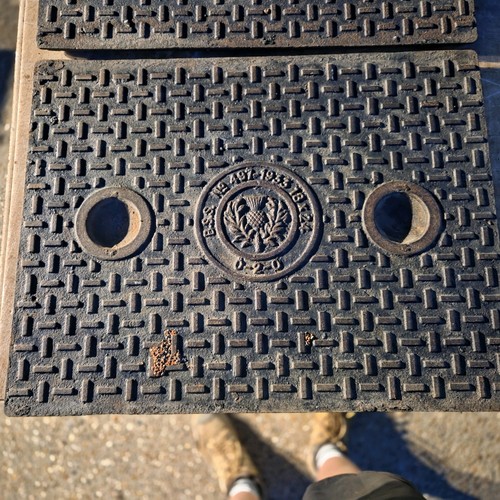 Cast iron manhole - manhole, 665mm