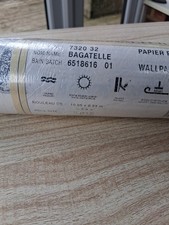 Wallpaper Inaltera Made In France 2 Full And 2 Incomplete Rolls Bagetelle