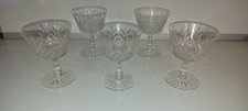 Set 6 Cut Crystal Brandy
