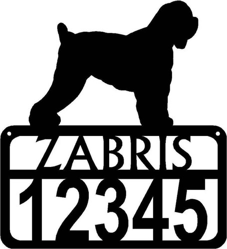 Black russian terrier - black,