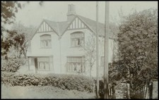 England: RPPC Posted 1909 Birmingham To J. Port Vine Cottage, Milton, Steventon.
