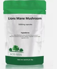 Lions Mane Mushroom 5000mg