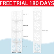 4 Tier Corner Shelf Stand