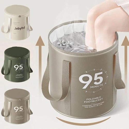 Portable collapsible foot bath - collapsible,