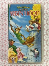 Disney's Robin Hood VHS Video