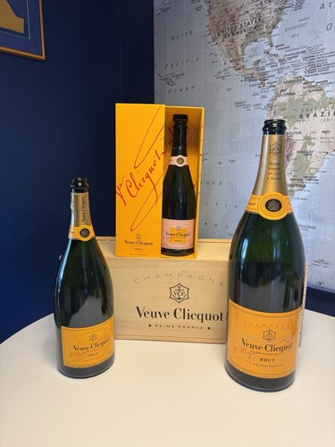 Veuve clicquot empty bottle - veuve,