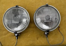 Pair of Lucas LR11 Classic / Vintage Car Fog Lights Lamps