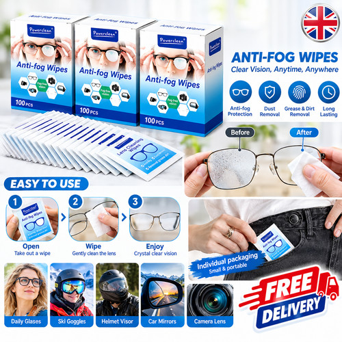 Optical lens cleaning wipes - cleaning,