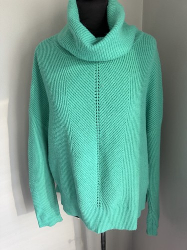 Oliver bonas green chunky knit - green,