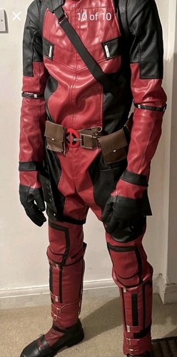 Deadpool superhero red black - superhero,