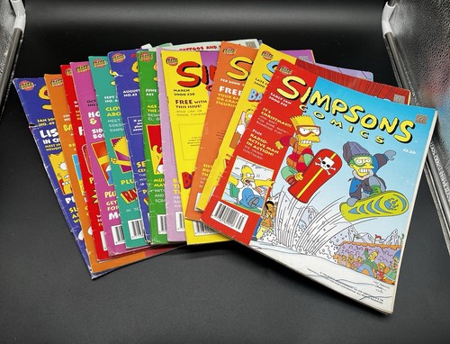 Simpsons comics bongo books - bongo, x