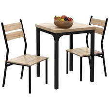 HOMCOM 3 Pcs Compact Dining