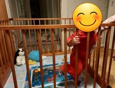 XXL baby playpen made of wood